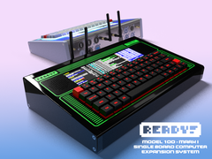 Ready! Model 100: Extravagantes Gehäuse für den Raspberry Pi und ITX-Mainboards