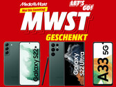 Preiskracher: Samsung Galaxy S22 Plus und A33 günstig wie nie, Galaxy S22 Ultra für unter 900 Euro.
