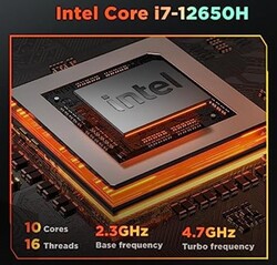 Intel Core i7-12650H (Quelle: Nipogi)