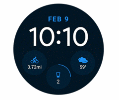 Android Wear 2.0 bietet neben dem Google Assistenten auch ein neues GUI mit personalisierbaren Watch-Faces.