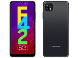 Das Galaxy F42 5G von vorne und hinten (Bild: Samsung)