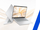 HP StarBook Plus 14 kostet in China ca. 770 Euro. Im Bild: Ein Werbebild, das das Design des Laptops zeigt