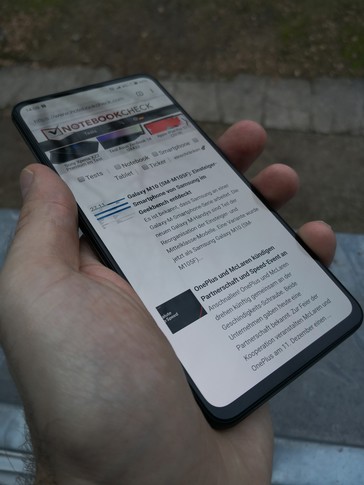 Im Außeneinsatz ...