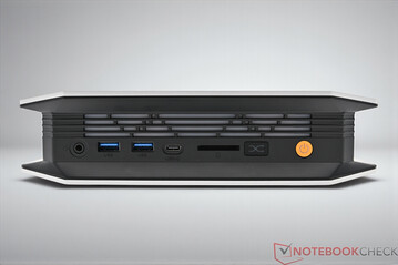 Bosgame M5 - Anschlüsse an der Vorderseite