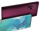 Ohne Edge-Display und mit abgespeckten Kameras und Dual-Punchhole-Selfie-Cam: Das Motorola Edge Lite 5G kündigt sich an.