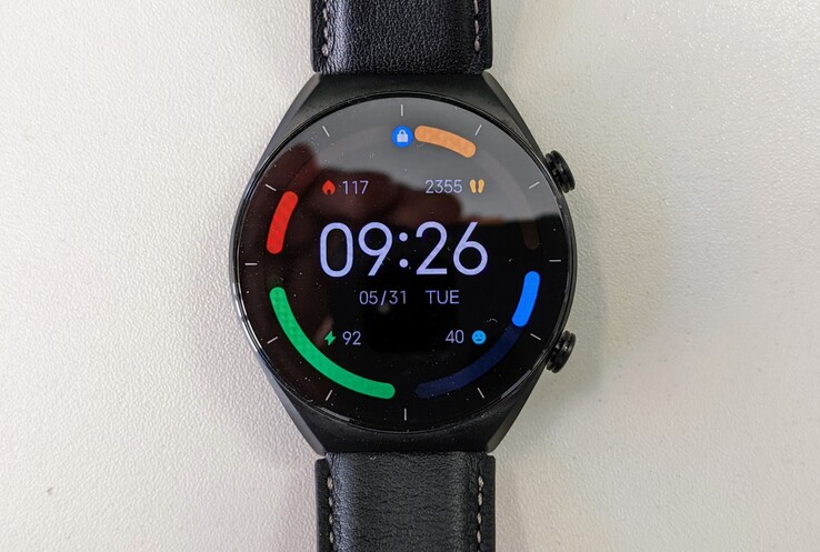 Das Display der Xiaomi Watch S1 wird von Saphirglas geschützt.