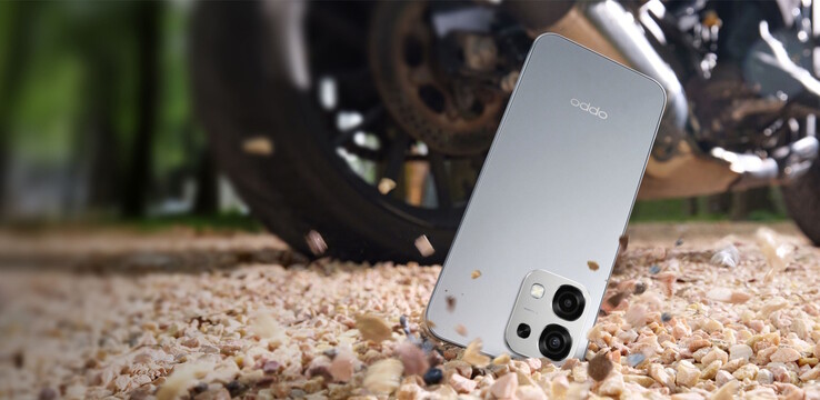 Es handelt sich nicht um ein Rugged-Smartphone, recht stabil soll das F31 5G trotzdem sein (Bildquelle: Oppo)
