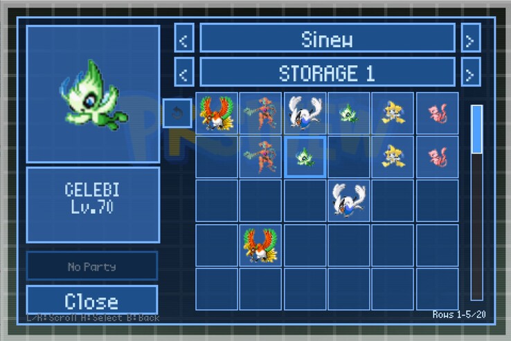 Bis zu 2.400 Pokémon können in der App verwaltet und an kompatible Spiele geschickt werden.