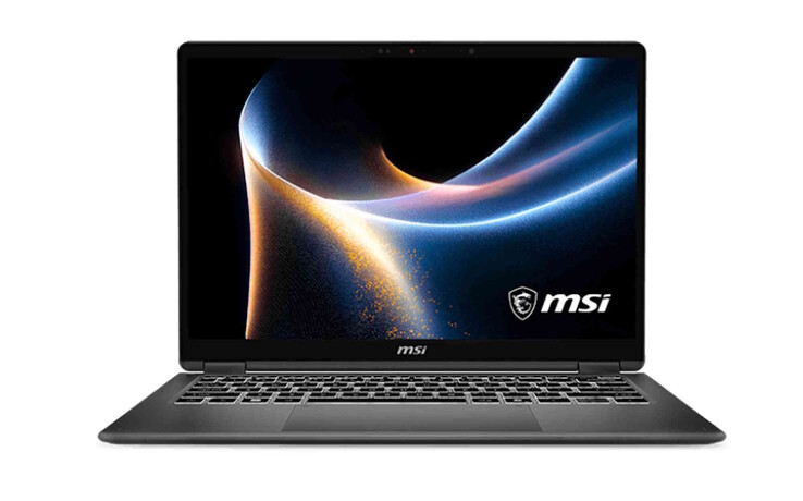 Nutzbar ist das Convertible natürlich auch als typischer Laptop (Bildquelle: MSI)