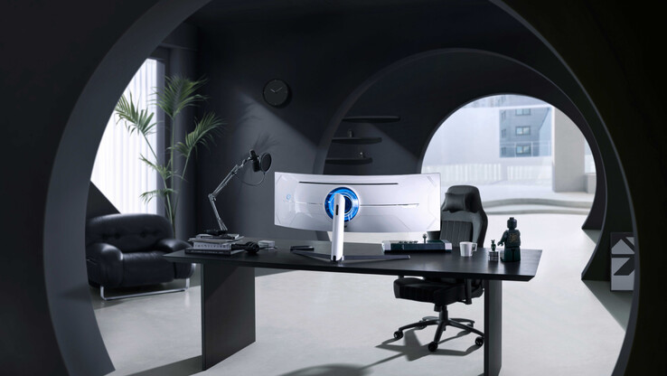 Der Odyssey Neo G9 unterstützt Quantum HDR 2000 (Bild: Samsung)