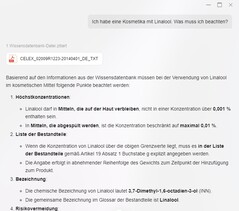 Die rein lokale KI ist durchaus treffsicher