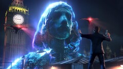 Watch Dogs Legion sieht eindrucksvoll aus, das Team von Ubisoft hat das London der nahen Zukunft offenbar detailgetreu als Spielwelt umgesetzt. (Bild: Ubisoft)