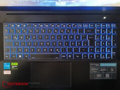 Keyboard und Touchpad