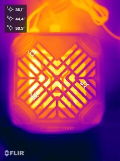 Acemagic M1A Pro beim Stresstest (Unterseite)