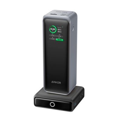 Anker 737 Power Bank mit Anker 100W Ladestation (Bild: Anker)