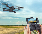 Mit der Maginon QC-90 bietet der Aldi-Onlineshop kommende Woche eine unter 250 g leichte Drohne an. (Bild: Aldi-Onlineshop)