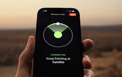 Das Apple iPhone 14 muss auf Satelliten ausgerichtet werden, bei MediaTek ist dies nicht notwendig. (Bild: Apple)