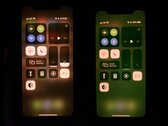 Eindeutig zu grün: Manche iPhone-User mit OLED-Display beschweren sich über ein kurzfristig grünstichiges Display.