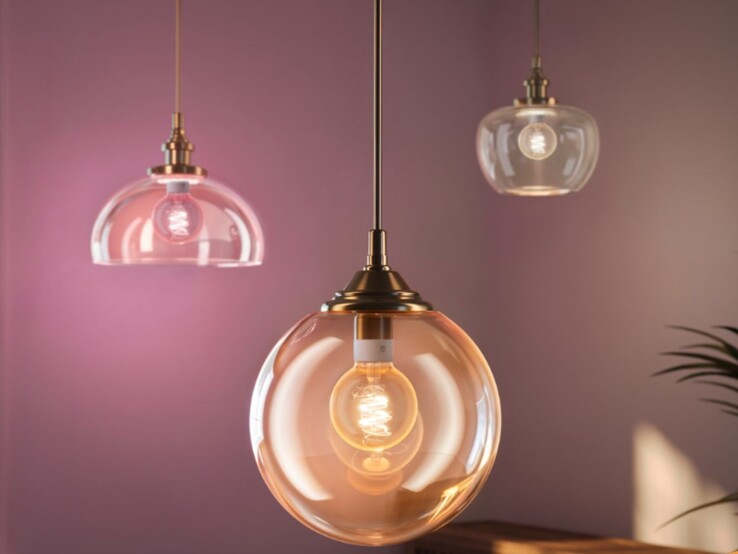 Die kugelförmige Govee Smart Edison Light Bulb