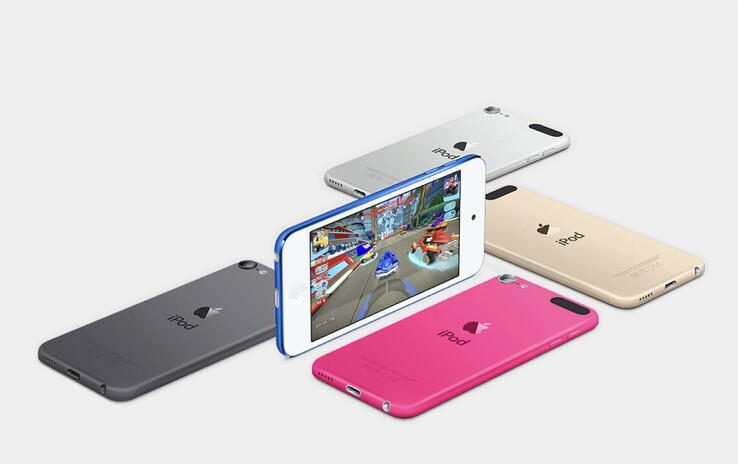 Das iPhone 15 erinnert durch seine weichen, runden Kanten auch an den iPod Touch (Bild:Apple)