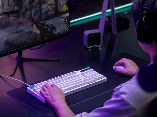 Logitech G316 X Gaming-Tastatur in Weiß