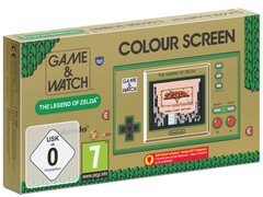 Auf eBay lässt sich die Nintendo Game &amp; Watch Retro-Konsole mit The Legend of Zelda und zwei weiteren Titeln für 26€ ergattern (Bild: Nintendo)