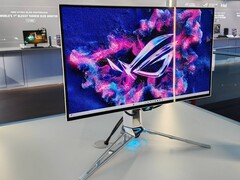 ROG Swift OLED PG27AQWP-W: Gaming-Monitor mit bis zu 720 Hz (Bildquelle: Notebookcheck)