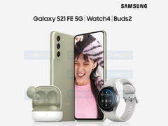 Samsung Galaxy S21 FE: Die mehrfach verzögerte und für Januar 2022 erwartete Fan Edition zeigt sich nun auch in Form geleakter Renderbilder.