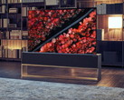 LG Electronics präsentiert Fernseher LG Signature OLED TV R Modell 65R9 mit ein- und ausrollbarem Display.