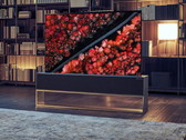 LG Electronics präsentiert Fernseher LG Signature OLED TV R Modell 65R9 mit ein- und ausrollbarem Display.