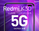 Xiaomi Redmi K30 soll extrem hochauflösende Kamera erhalten.