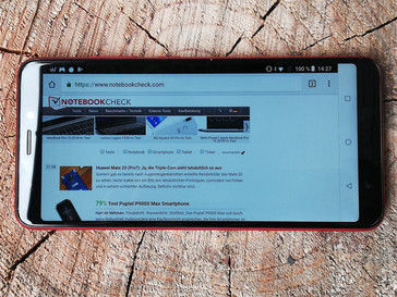 Wiko View Go - Außeneinsatz