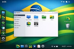Br OS 13.4 Linux Desktop