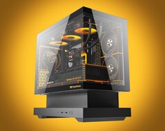 Ein belüfteter Sockel soll die Kühlung des Floatron F1 verbessern. (Bildquelle: darkFlash)