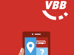 Der VBB-App fehlt noch das 60-Sekunden-Update. (Screenshot: Notebookcheck.com)