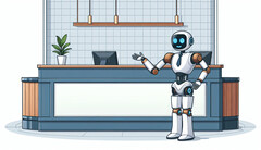 Hotels ohne Rezeption: KI verändert den Urlaub (Bildquelle: DallE3)