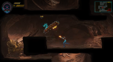 Metroid Ravenous kehrt zur 2D-Perspektive zurück. (Im Bild: Ein Screenshot aus dem Metroid Ravenous-Trailer)