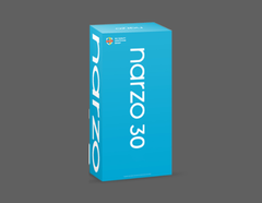 Das Narzo 30 steht offenbar bereits in den Startlöchern, Realme arbeitet schon am Design der Verpackung. (Bild: Realme)