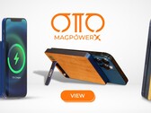 Mit dem Otto MagPower X kann man nicht nur die iPhone 12-Serie mit MagSafe laden sondern, dank Magnet-Sticker, auch viele andere Phones.