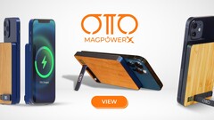 Mit dem Otto MagPower X kann man nicht nur die iPhone 12-Serie mit MagSafe laden sondern, dank Magnet-Sticker, auch viele andere Phones.