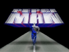 Screenshot aus dem Intro von Pepsiman