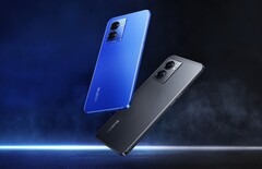 Das Realme Q5i besitzt ein 8 mm dünnes Gehäuse mit flachen Kanten und eine strukturierte Rückseite. (Bild: Realme)