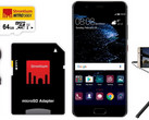 Huawei P10: Im Bundle mit 64 GB microSDXC-Karte & Tripod-Selfie-Stick