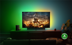 Der neueste Gaming-Monitor von Philips trägt als erster Bildschirm ein &quot;Designed for Xbox&quot;-Logo. (Bild: Philips)