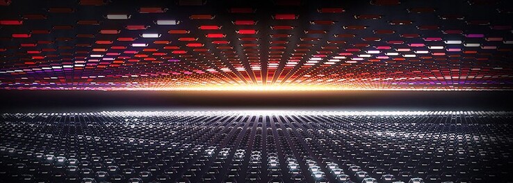 So kann man sich die Mini-LED-Technologie vorstellen: Unter dem Panel befindet sich eine zweite Schicht aus LEDs, welche eine selektive Helligkeit bieten (Bildquelle: Xiaomi)