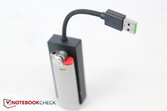 Kaum größer als ein Feuerzeug