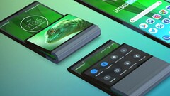 Lenovo patentiert Foldable mit klappbarem Zweitdisplay.
