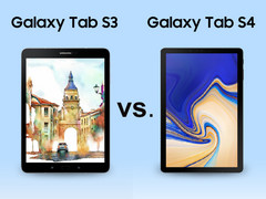 Vergleich: Samsung Galaxy Tab S3 vs. Galaxy Tab S4 (Infografik).