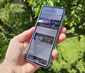 Außendisplay des Galaxy Z Fold5