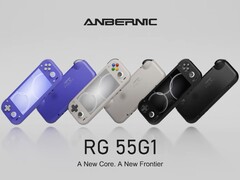 Der Anbernic RG 55G1 soll in drei Farben erscheinen